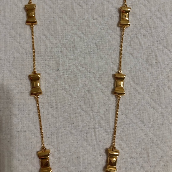 Kate Spade Gold Bow Necklace - Picture 11 of 11